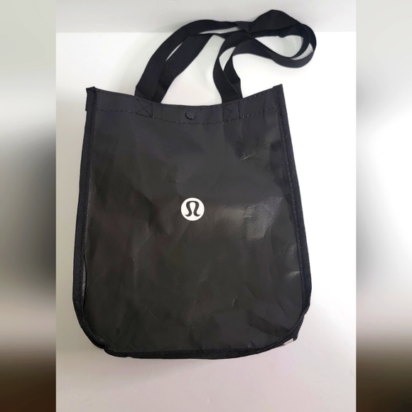 lululemon athletica Handbags - Lululemon Black and White Reusable Small Tote Bag